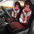 Custom Tonga XIII Rugby Tribal Tattoo Car Seat Cover Mate Ma'a Tonga Kupesi Ngatu Grunge Style