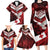 Custom Tonga XIII Rugby Tribal Tattoo Family Matching Long Sleeve Bodycon Dress and Hawaiian Shirt Mate Ma'a Tonga Kupesi Ngatu Grunge Style