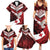 Custom Tonga XIII Rugby Tribal Tattoo Family Matching Summer Maxi Dress and Hawaiian Shirt Mate Ma'a Tonga Kupesi Ngatu Grunge Style