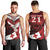 Custom Tonga XIII Rugby Tribal Tattoo Men Tank Top Mate Ma'a Tonga Kupesi Ngatu Grunge Style