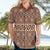 Pasifika Sataoa Pattern Simple Motif Hawaiian Shirt Brown Beige Tan LT9 - Polynesian Pride