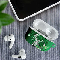 Personalized Hawaiian Maori Hammerhead Shark AirPods Case Omaomao Plumeria LT9 - Polynesian Pride