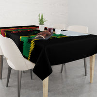 Vanuatu 46th Year Anniversary Tablecloth Tamtam Slit Drums Long God Yumi Stanap LT9 - Polynesian Pride