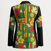 Hawaii Kanaka Maoli Hibiscus Blazer Hawaiian Flag Motif LT9 - Polynesian Pride