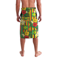 Hawaii Kanaka Maoli Hibiscus Lavalava Hawaiian Flag Motif LT9 - Polynesian Pride