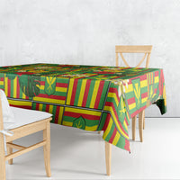 Hawaii Kanaka Maoli Hibiscus Tablecloth Hawaiian Flag Motif LT9 - Polynesian Pride