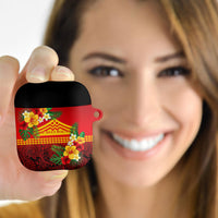 Hawaii Ku Kia'i Mauna AirPods Case Hibiscus Kakau Pattern LT9 - Polynesian Pride