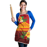 Hawaii Ku Kia'i Mauna Apron Hibiscus Kakau Pattern LT9 - Polynesian Pride
