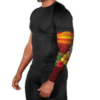 Hawaii Ku Kia'i Mauna Personalized Arm Sleeves Hibiscus Kakau Pattern LT9 - Polynesian Pride