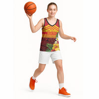 Hawaii Ku Kia'i Mauna Personalized Basketball Jersey Hibiscus Kakau Pattern LT9 - Polynesian Pride