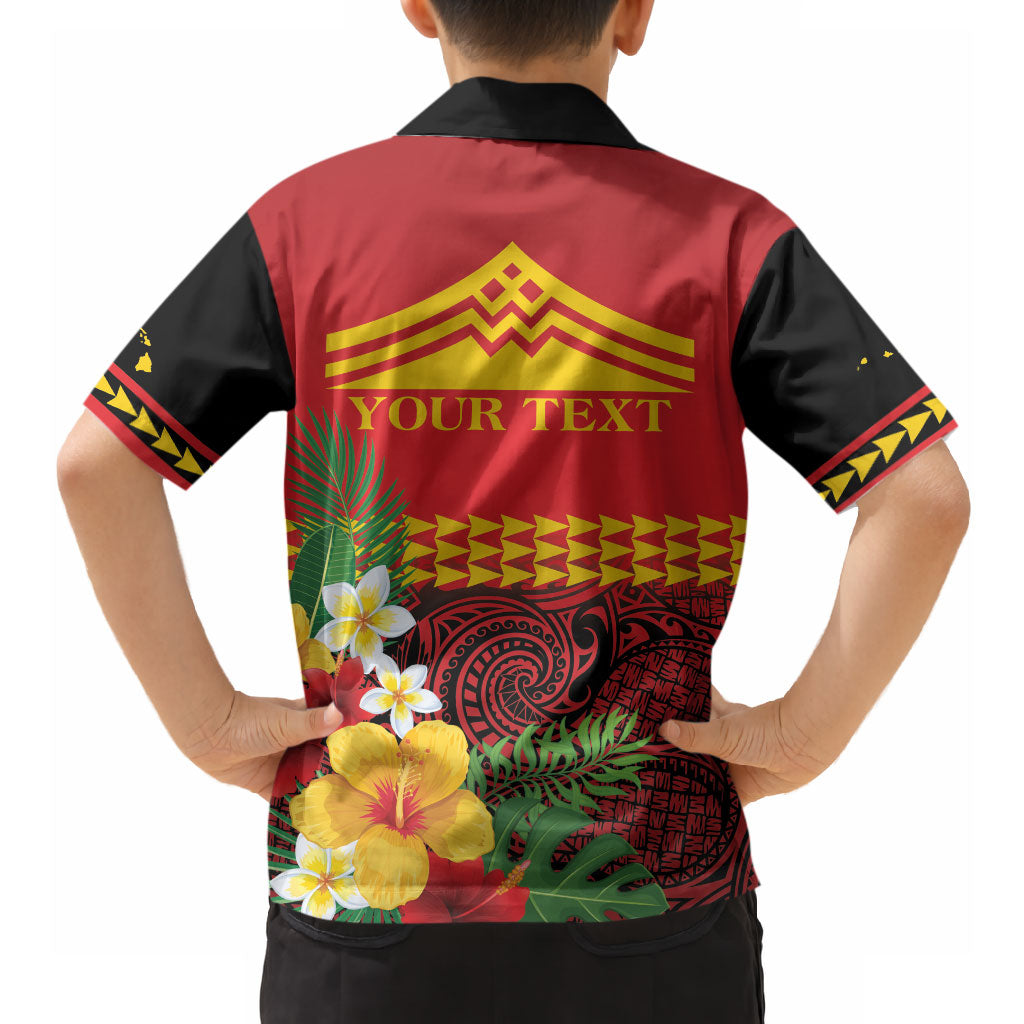 Hawaii Ku Kia'i Mauna Personalized Hawaiian Shirt Hibiscus Kakau Pattern LT9 - Polynesian Pride
