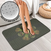 Hawaii Ohia Lehua Squares Bathroom Set Hawaiian Quilt Inspired Floral Pattern LT9 - Polynesian Pride