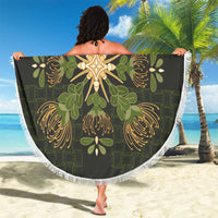 Hawaii Ohia Lehua Squares Beach Blanket Hawaiian Quilt Inspired Floral Pattern LT9 - Polynesian Pride