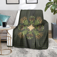 Hawaii Ohia Lehua Squares Blanket Hawaiian Quilt Inspired Floral Pattern LT9 - Polynesian Pride