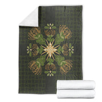 Hawaii Ohia Lehua Squares Blanket Hawaiian Quilt Inspired Floral Pattern LT9 - Polynesian Pride