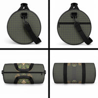 Hawaii Ohia Lehua Squares Duffle Bag Hawaiian Quilt Inspired Floral Pattern LT9 - Polynesian Pride