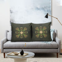 Hawaii Ohia Lehua Squares Pillow Cover Hawaiian Quilt Inspired Floral Pattern LT9 - Polynesian Pride