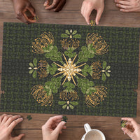 Hawaii Ohia Lehua Squares Puzzle Hawaiian Quilt Inspired Floral Pattern LT9 - Polynesian Pride