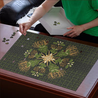 Hawaii Ohia Lehua Squares Puzzle Hawaiian Quilt Inspired Floral Pattern LT9 - Polynesian Pride