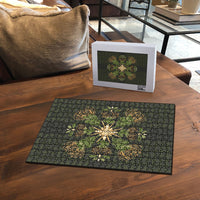 Hawaii Ohia Lehua Squares Puzzle Hawaiian Quilt Inspired Floral Pattern LT9 - Polynesian Pride