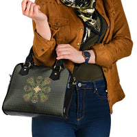 Hawaii Ohia Lehua Squares Shoulder Handbag Hawaiian Quilt Inspired Floral Pattern LT9 - Polynesian Pride