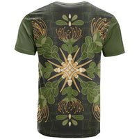 Hawaii Ohia Lehua Squares T Shirt Hawaiian Quilt Inspired Floral Pattern LT9 - Polynesian Pride
