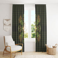 Hawaii Ohia Lehua Squares Window Curtain Hawaiian Quilt Inspired Floral Pattern LT9 - Polynesian Pride