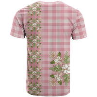 Akala Hamele Hawai'i Palaka Squares Maile Leaf T Shirt Flowers Hawaiian Quilt Patterns LT9 - Polynesian Pride