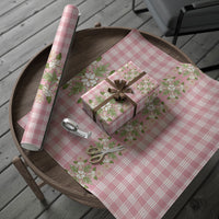 Akala Hamele Hawai'i Palaka Squares Maile Leaf Wrapping Paper Flowers Hawaiian Quilt Patterns LT9 - Polynesian Pride