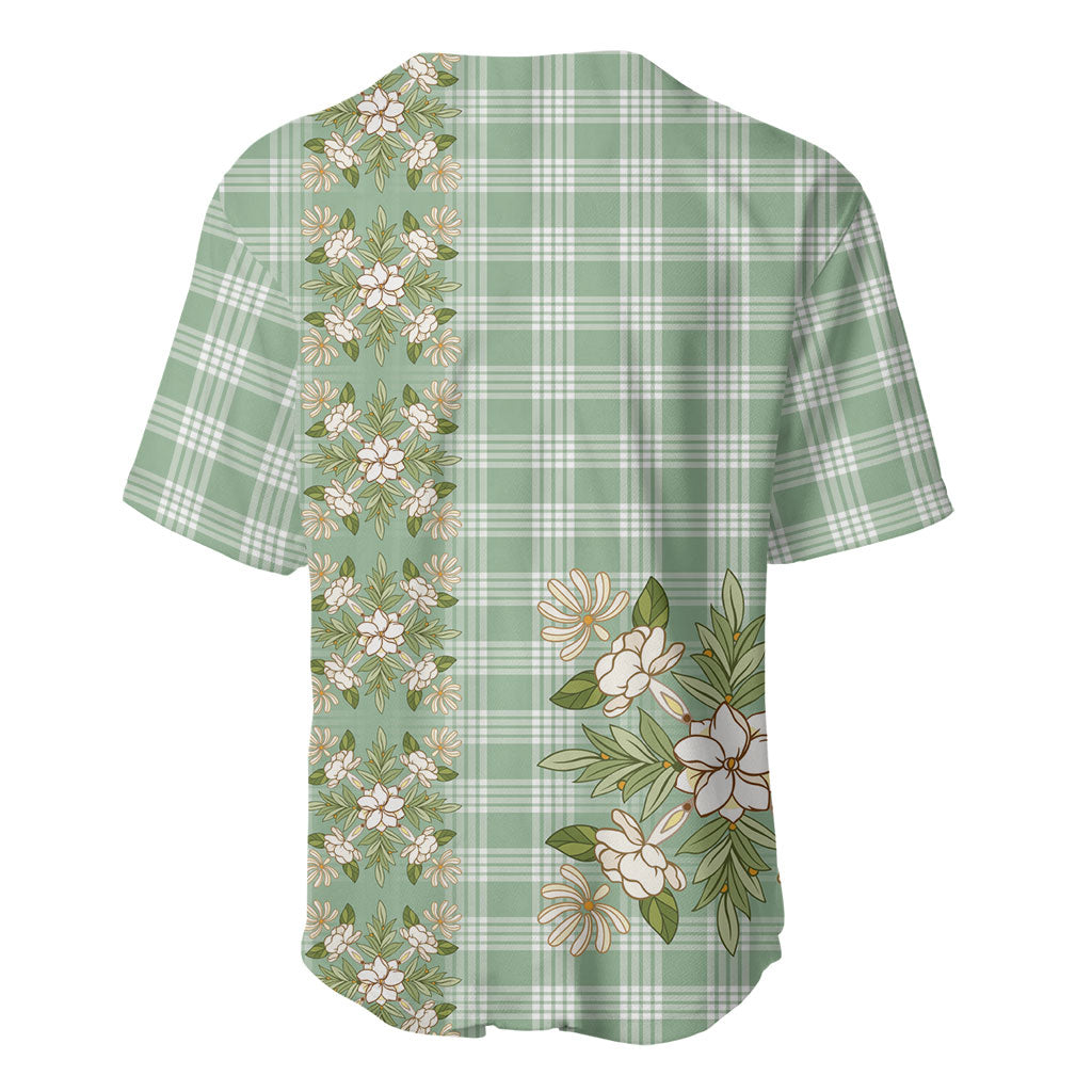 Liko Kukui Hawai'i Palaka Squares Maile Leaf Baseball Jersey Flowers Hawaiian Quilt Patterns LT9 - Polynesian Pride