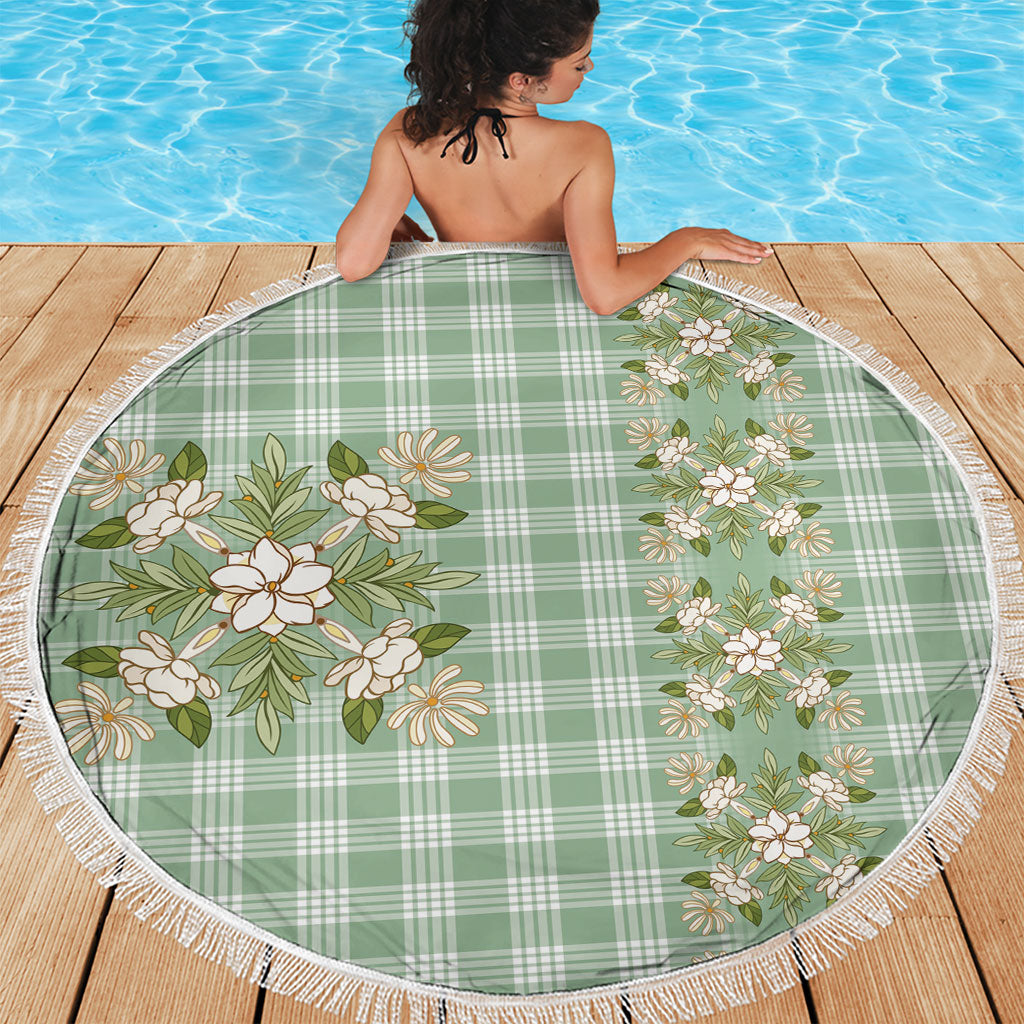 Liko Kukui Hawai'i Palaka Squares Maile Leaf Beach Blanket Flowers Hawaiian Quilt Patterns LT9 - Polynesian Pride