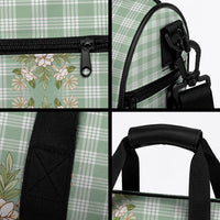 Liko Kukui Hawai'i Palaka Squares Maile Leaf Duffle Bag Flowers Hawaiian Quilt Patterns LT9 - Polynesian Pride