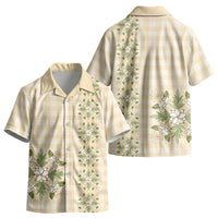 Melemele Ahiahia Hawai'i Palaka Squares Maile Leaf Kid Hawaiian Shirt Flowers Hawaiian Quilt Patterns LT9 - Polynesian Pride