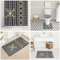 Pauli Hawai'i Palaka Squares Maile Leaf Bathroom Set Flowers Hawaiian Quilt Patterns LT9 - Polynesian Pride
