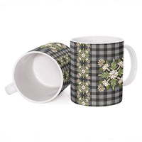 Pauli Hawai'i Palaka Squares Maile Leaf Ceramic Mug Flowers Hawaiian Quilt Patterns LT9 - Polynesian Pride