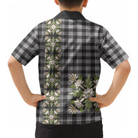 Pauli Hawai'i Palaka Squares Maile Leaf Hawaiian Shirt Flowers Hawaiian Quilt Patterns LT9 - Polynesian Pride