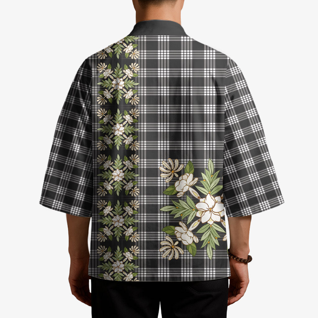 Pauli Hawai'i Palaka Squares Maile Leaf Kimono Flowers Hawaiian Quilt Patterns LT9 - Polynesian Pride