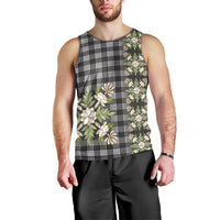 Pauli Hawai'i Palaka Squares Maile Leaf Men Tank Top Flowers Hawaiian Quilt Patterns LT9 - Polynesian Pride