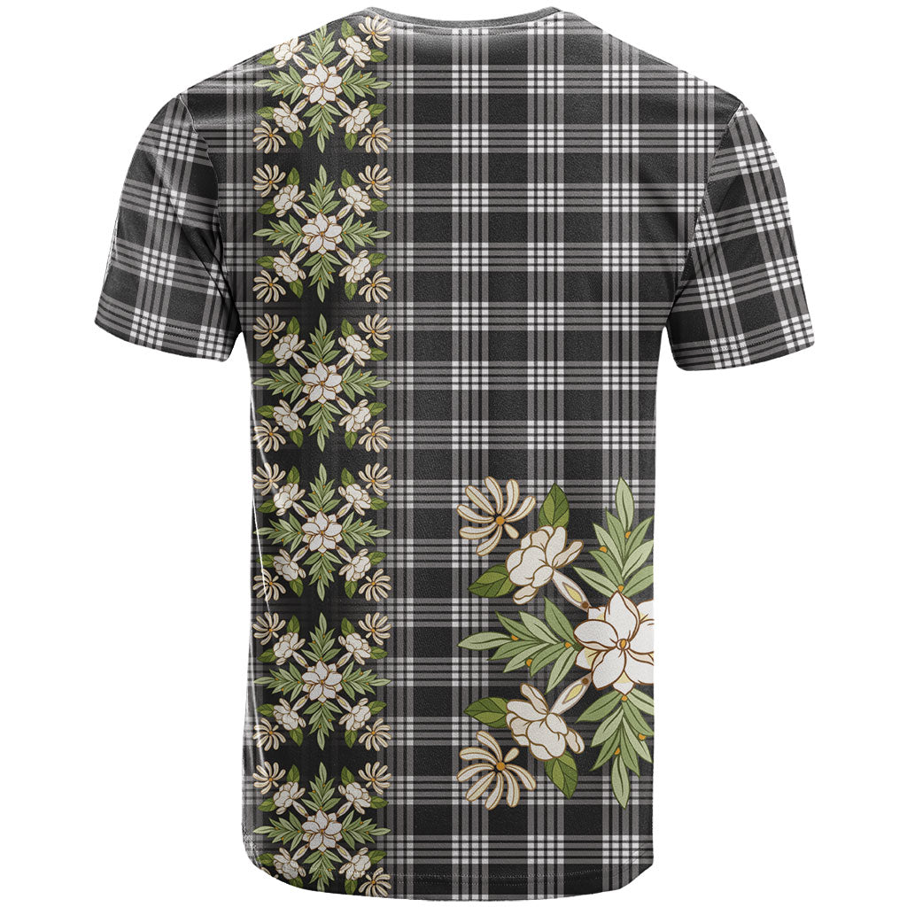 Pauli Hawai'i Palaka Squares Maile Leaf T Shirt Flowers Hawaiian Quilt Patterns LT9 - Polynesian Pride