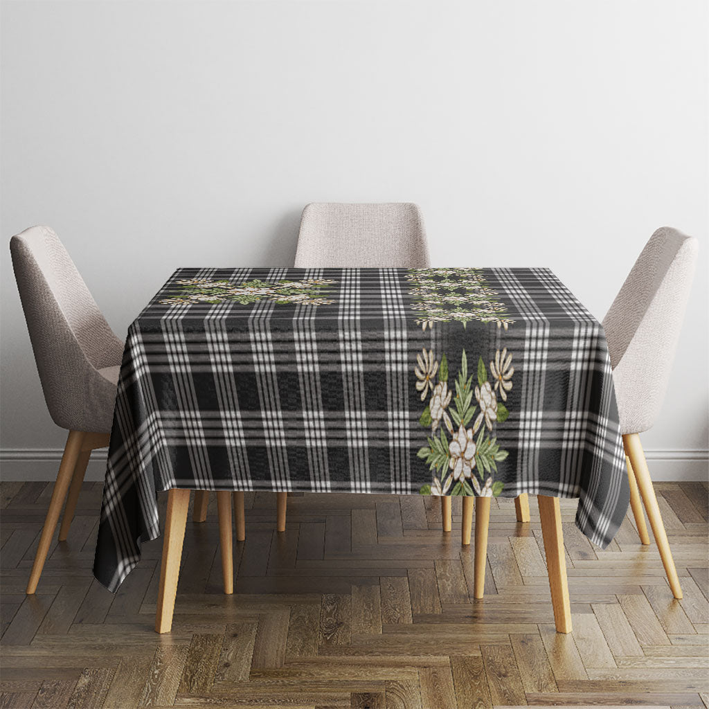 Pauli Hawai'i Palaka Squares Maile Leaf Tablecloth Flowers Hawaiian Quilt Patterns LT9 - Polynesian Pride