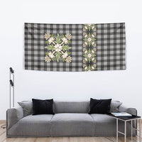 Pauli Hawai'i Palaka Squares Maile Leaf Tapestry Flowers Hawaiian Quilt Patterns LT9 - Polynesian Pride