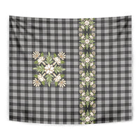 Pauli Hawai'i Palaka Squares Maile Leaf Tapestry Flowers Hawaiian Quilt Patterns LT9 - Polynesian Pride