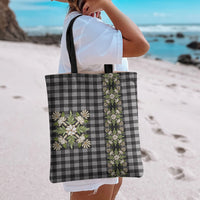 Pauli Hawai'i Palaka Squares Maile Leaf Tote Bag Flowers Hawaiian Quilt Patterns LT9 - Polynesian Pride
