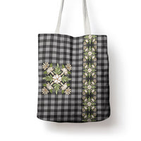 Pauli Hawai'i Palaka Squares Maile Leaf Tote Bag Flowers Hawaiian Quilt Patterns LT9 - Polynesian Pride