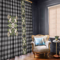 Pauli Hawai'i Palaka Squares Maile Leaf Window Curtain Flowers Hawaiian Quilt Patterns LT9 - Polynesian Pride