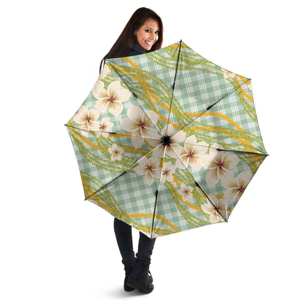 Liko Kukui Hawai'i Palaka Plumeria Umbrella Puakenikeni and Maile Lei LT9 - Polynesian Pride