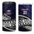 Custom Samoa Rugby Pacific Can Cooler Tumbler Samoan Warrior Tribal Pattern