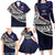 Custom Samoa Rugby Pacific Family Matching Long Sleeve Bodycon Dress and Hawaiian Shirt Samoan Warrior Tribal Pattern