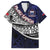 Custom Samoa Rugby Pacific Family Matching Puletasi and Hawaiian Shirt Samoan Warrior Tribal Pattern