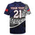 Custom Samoa Rugby Pacific Rugby Jersey Samoan Warrior Tribal Pattern